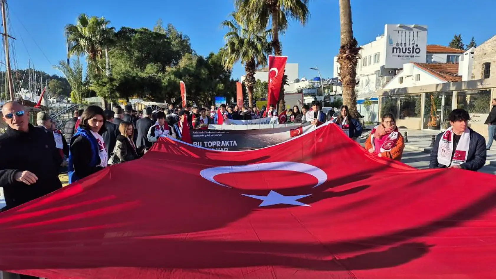 Sarıkamış Şehitleri Bodrum'da Anıldı