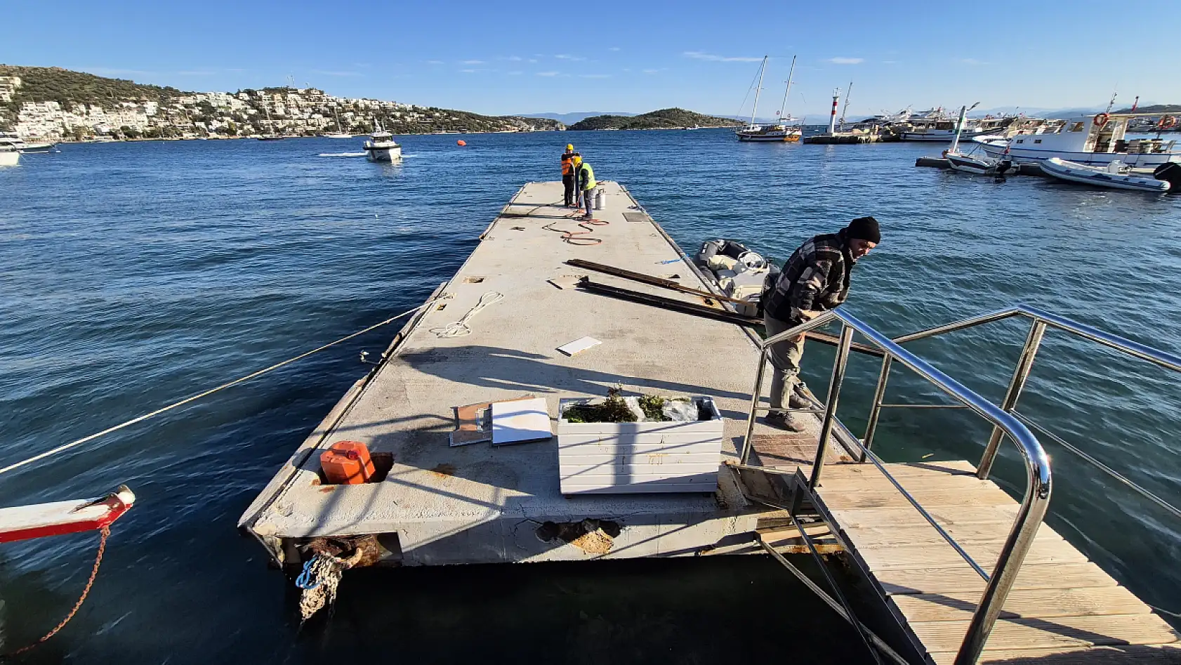 Bodrum'daki kaçak Liman 10 yıl sonra yıkılıyor