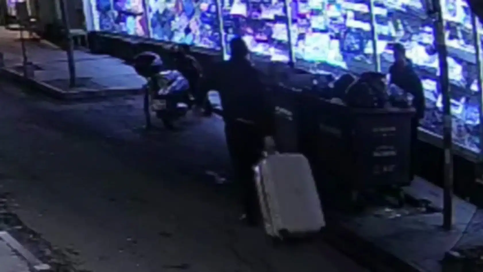 Şişli'deki dehşete ilişkin görüntüler ortaya çıktı: Cesedi valizde böyle taşımışlar