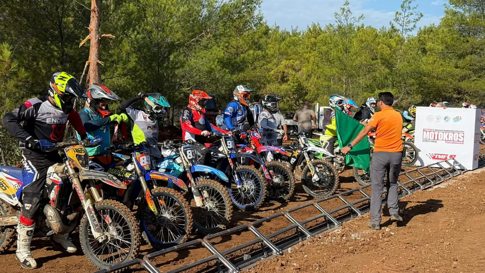 Türkiye Motokros Şampiyonası'nın 5. Ayağı Fethiye'de Başladı