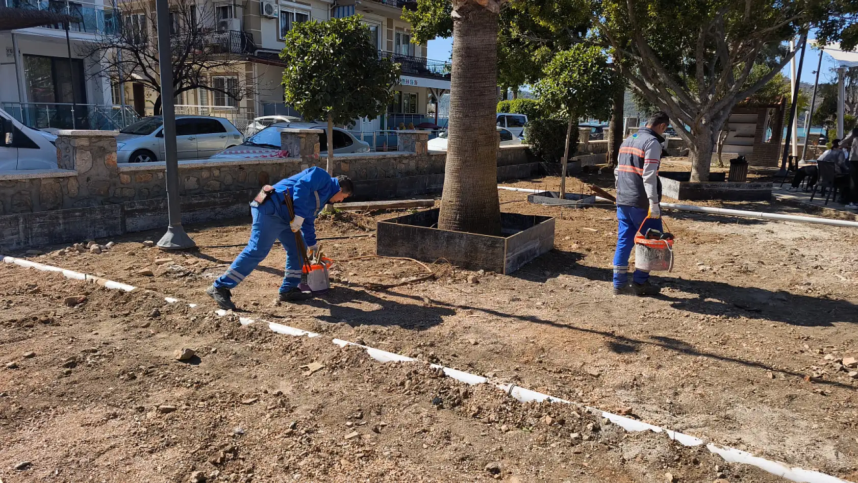 Fethiye Bahriye Üçok Parkı yenileniyor