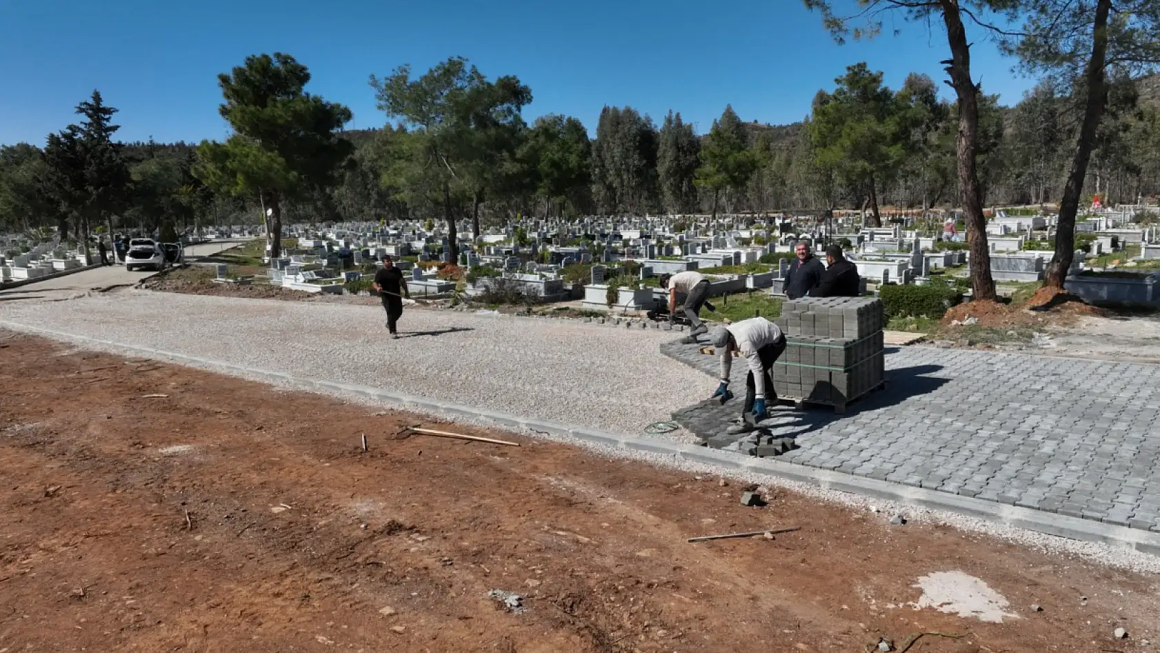 Muğla'da mezarlıklarda 51 milyon TL'lik çalışma