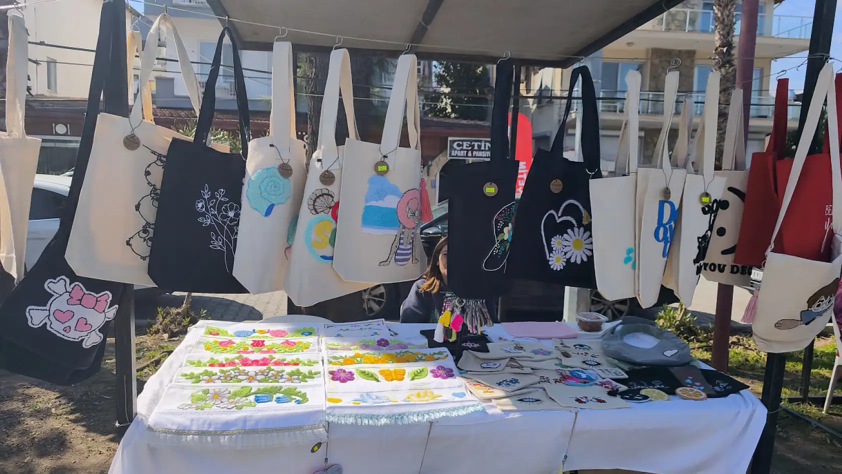 Fethiye Likya Kadın Kooperatifi El Emeği Stantlarında yeni sezon hazırlığı