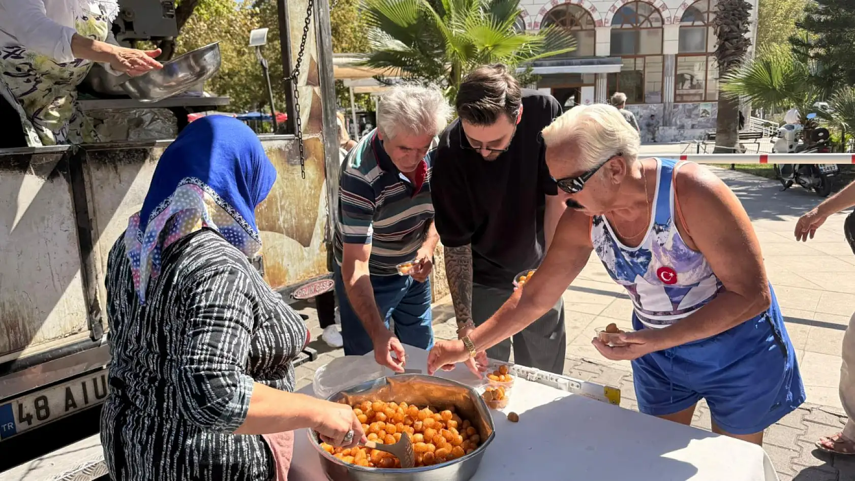 Fethiye'de Enes Can Tatoğlu Anısına Lokma Hayrı Yapıldı