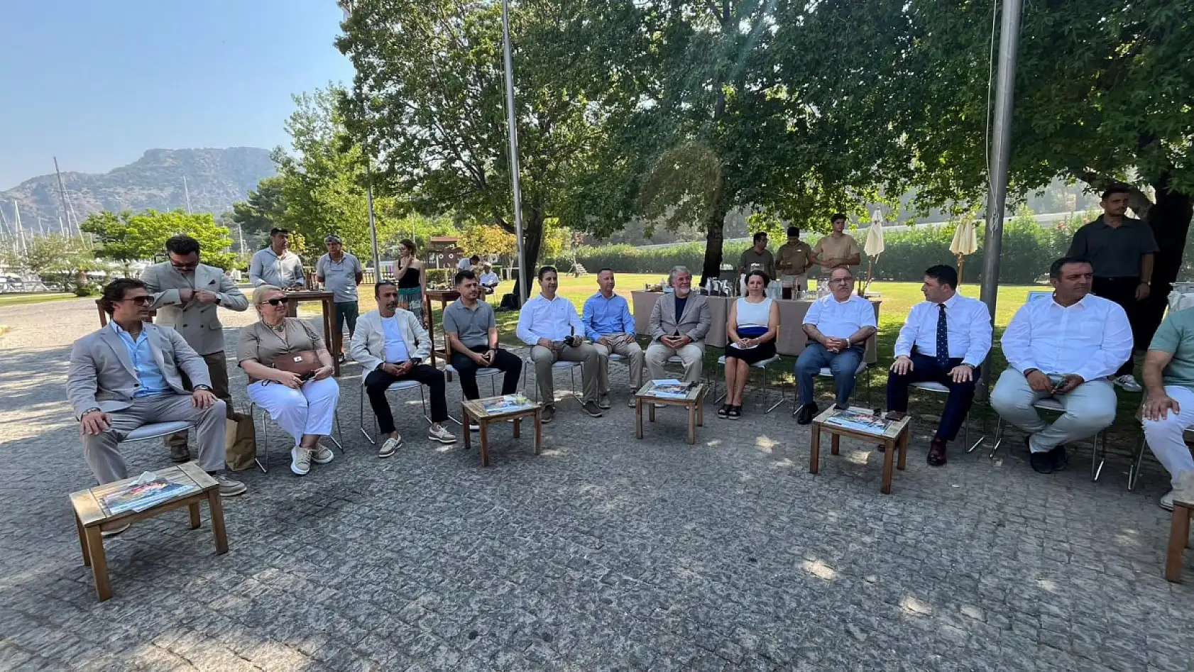 'TURMEPA 30. Yıl Atık Alım Teknesi' Göcek'te Göreve Başladı