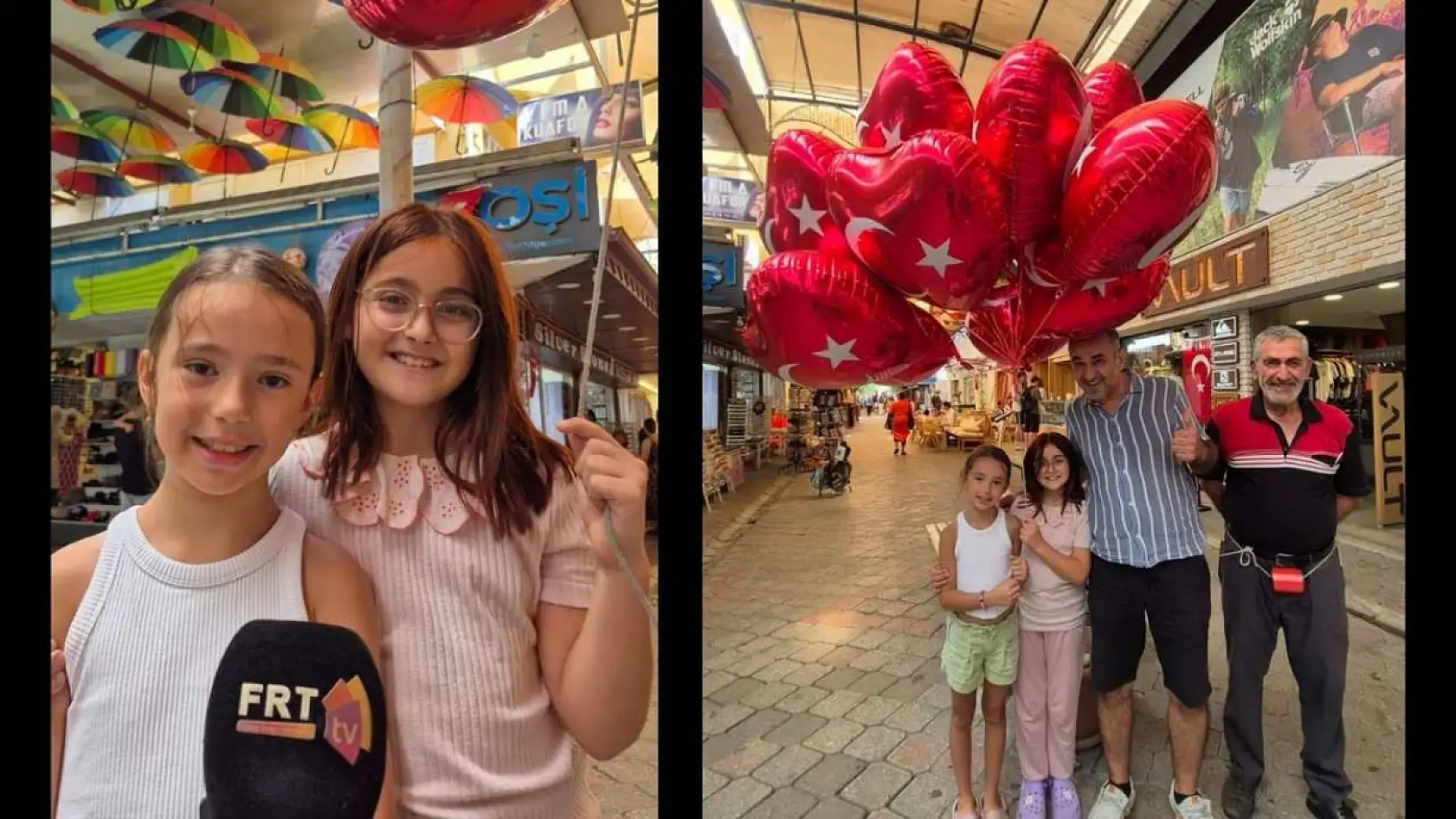 Fethiye'de Çocuklardan ve Yetişkinlerden Bayram Mesajları