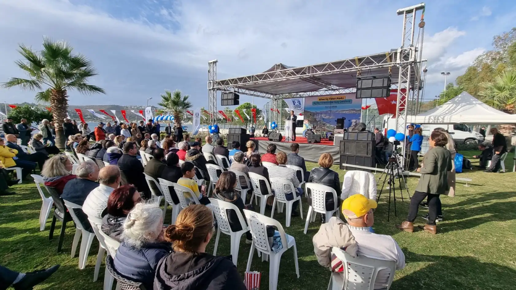 Üç Fidan Parkı Açıldı