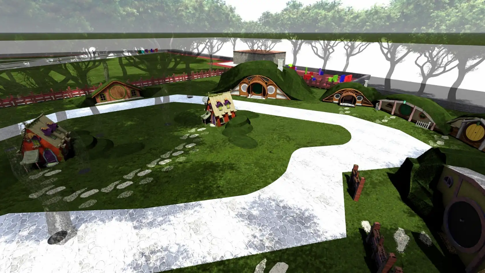 Muğla Büyükşehir Belediyesi Kışla Parkı'nı Yeniliyor