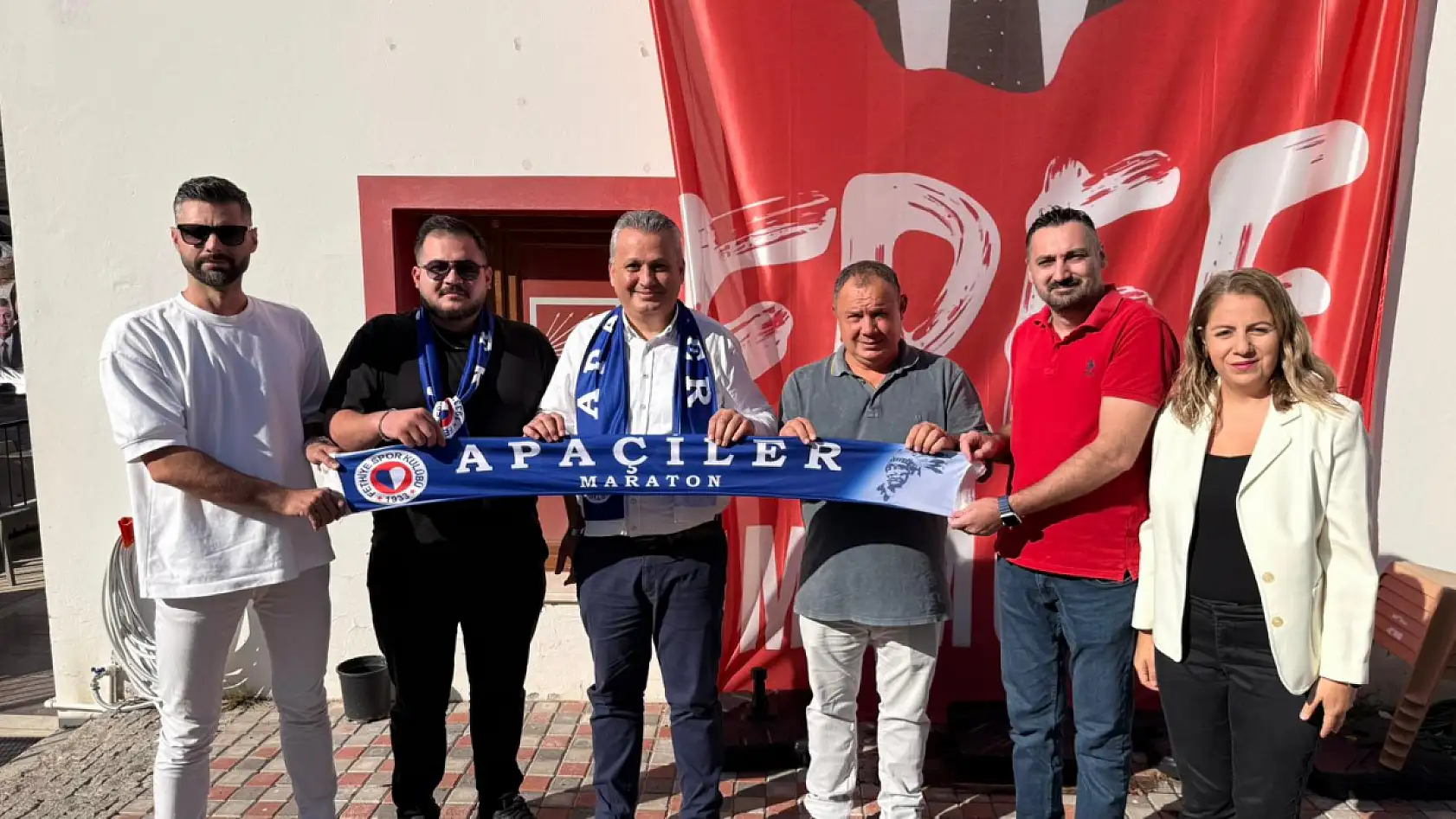 Maraton Apaçiler'den 'Küfürsüz Tribün' İçin Başkan Koyuncu'ya Ziyaret