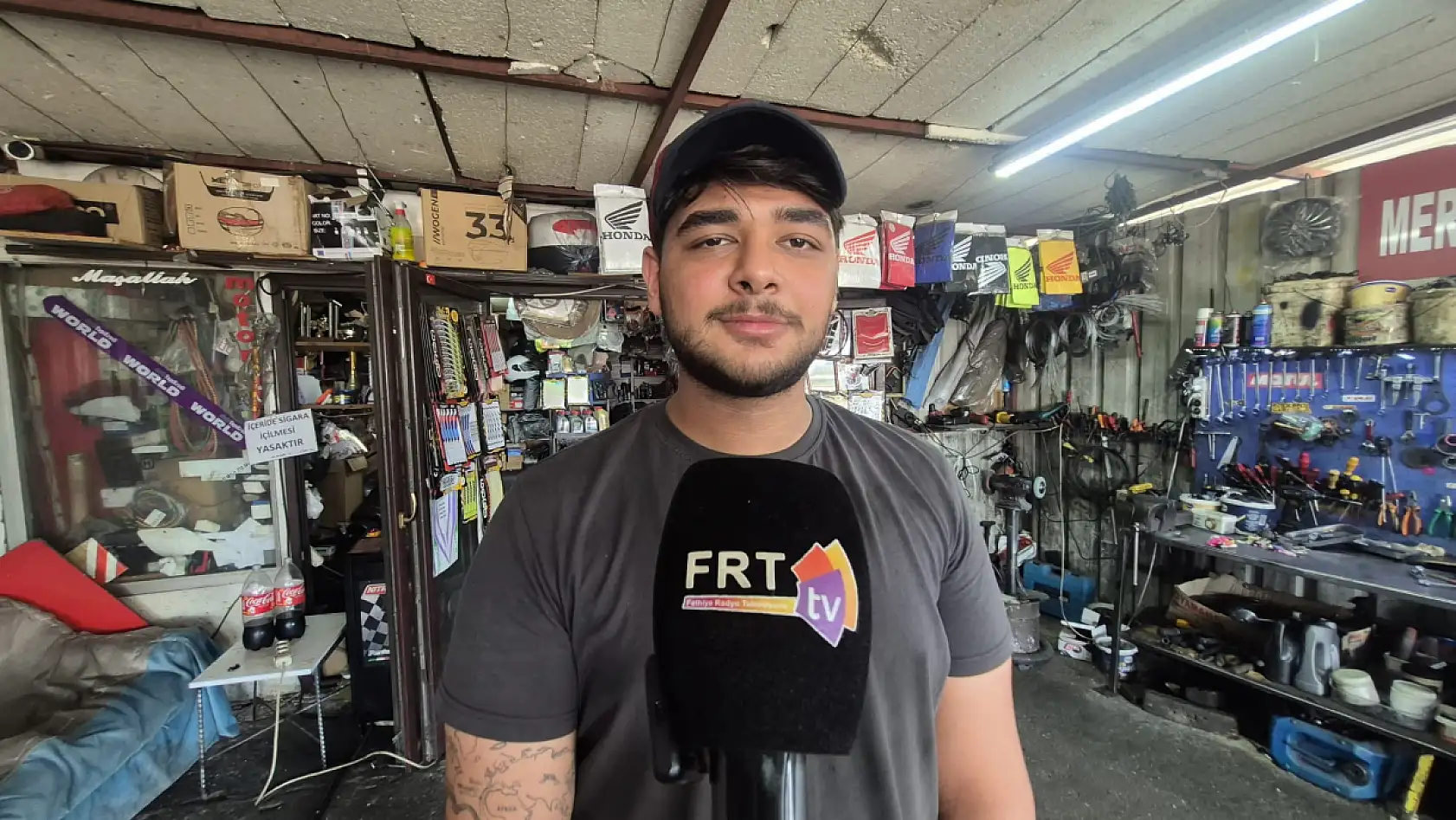 Fethiyeli ustadan yaz için motosiklet uyarısı 'Sıcak asfalt, aşınmış lastik'