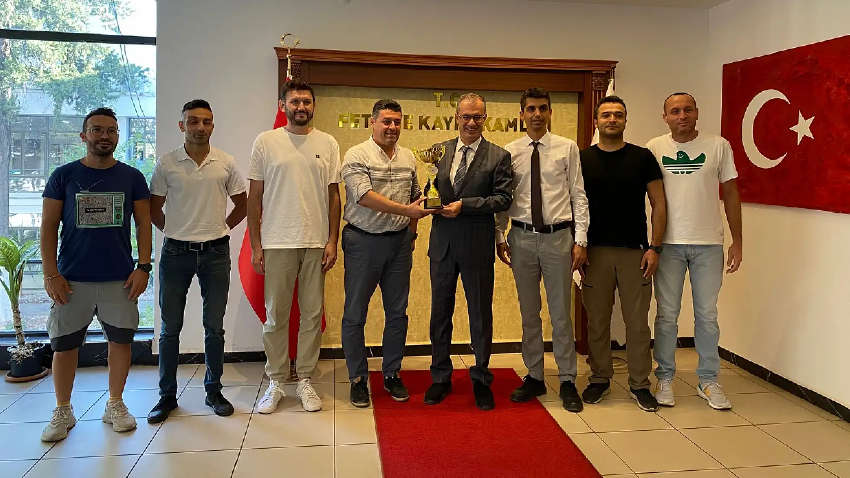 Fethiye Kaymakamı Ertaş, 'Bu takımı Türkiye şampiyonu olarak görmek istiyoruz'