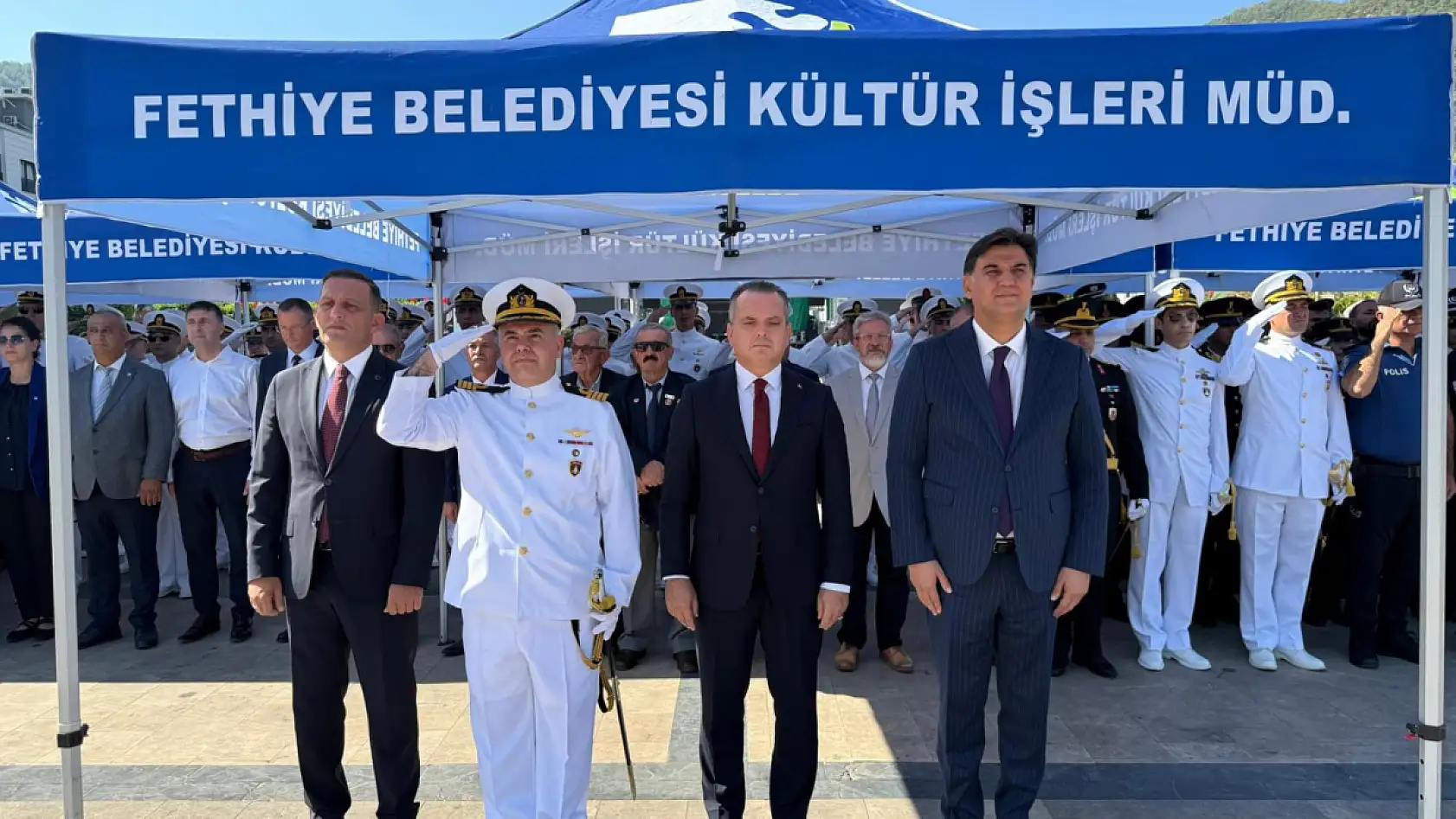Fethiye Beşkaza Meydanı'nda 30 Ağustos Coşkusu