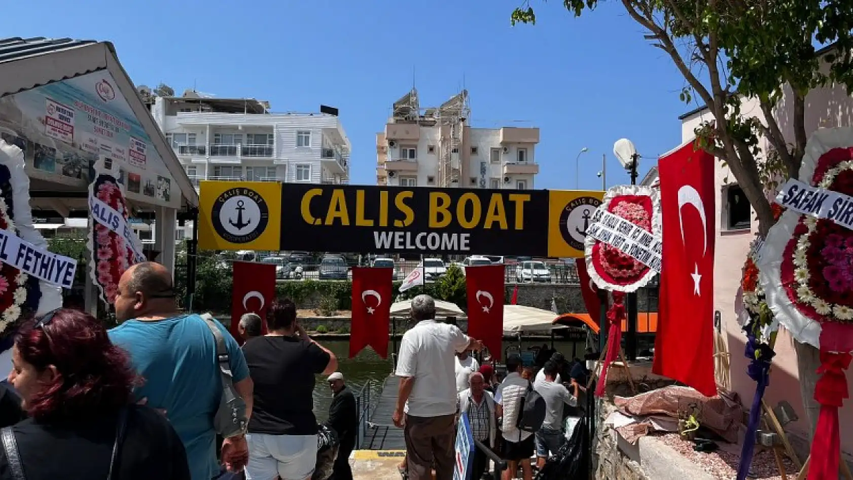 Fethiye'de Çalış Boat turizm sezonunu yemekle karşıladı
