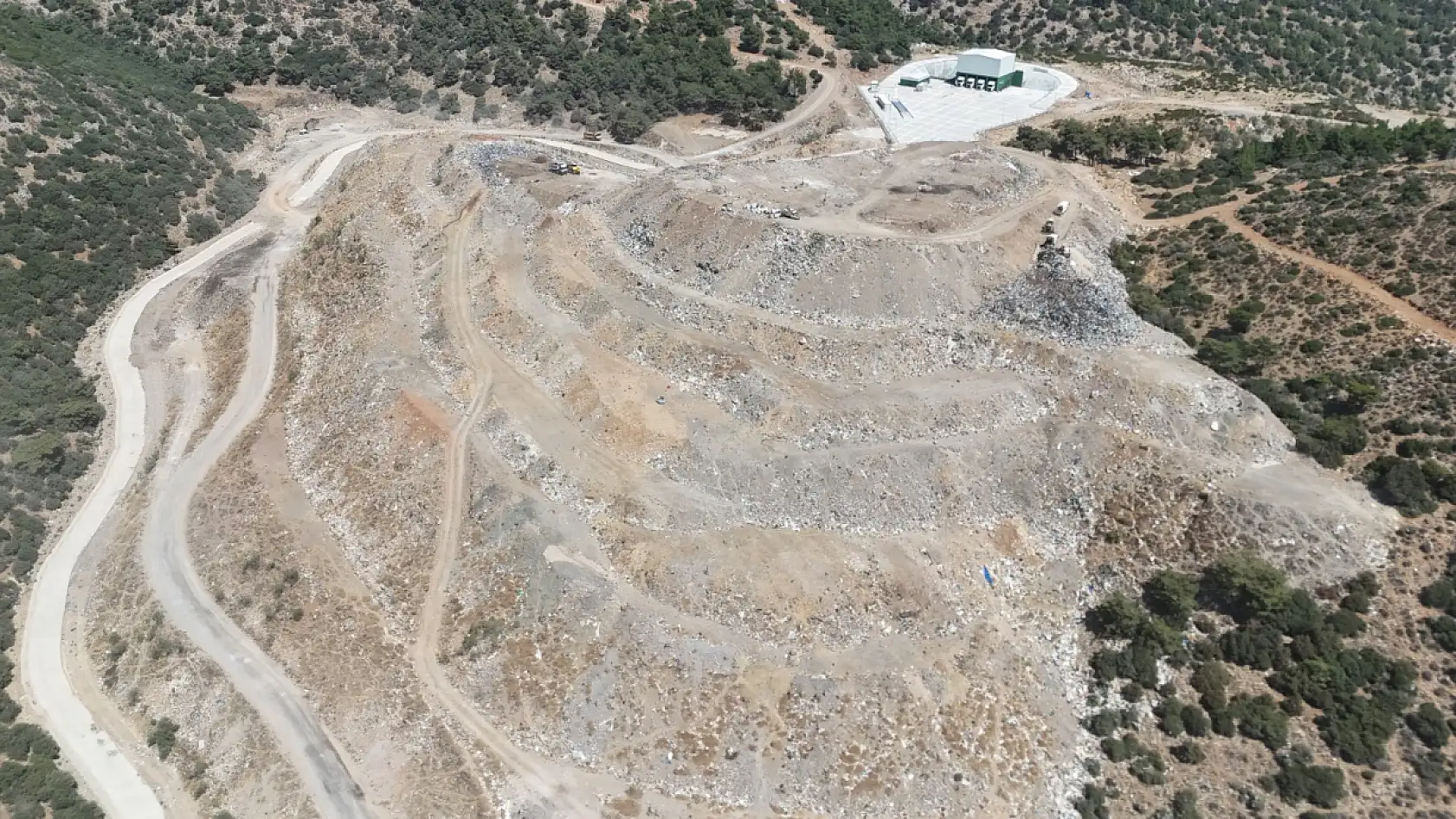 Muğla'da Vahşi Depolama Alanları Yeşile Dönüşüyor