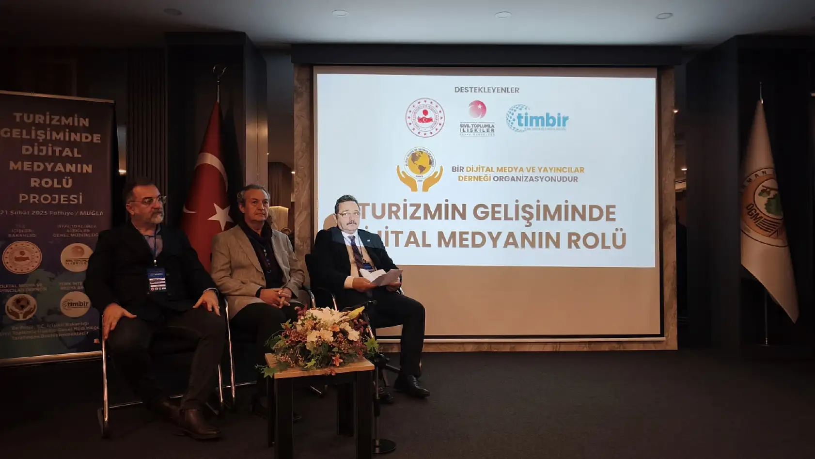 Fethiye'de 'Turizmin Gelişiminde Medyanın Rolü' programı gerçekleştirildi