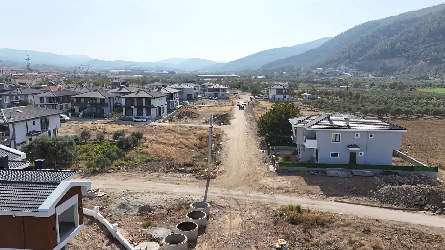 Çocuklar İstedi, Başkan Aras Yol Çalışmasını Başlattı