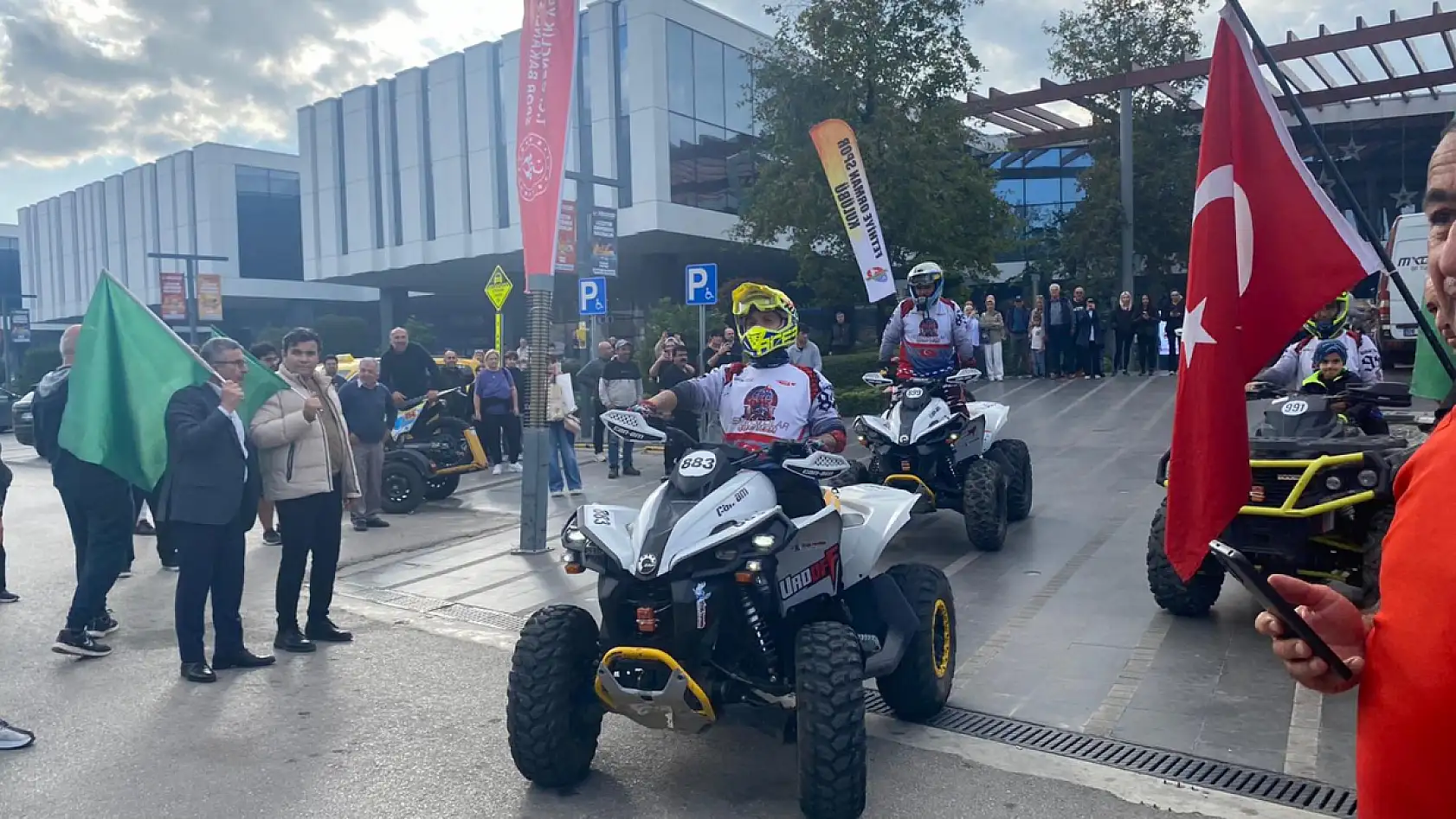 Fethiye'de Enduro ve ATV Şampiyonası Magazin Startı Verildi