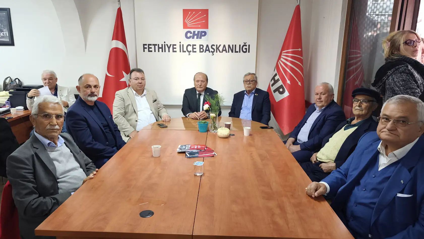 CHP Fethiye'de bayramlaşma merasimi