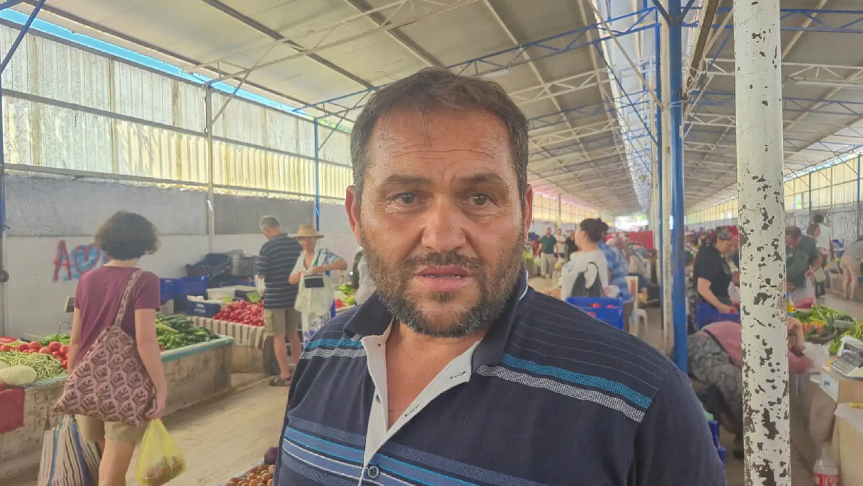 Fethiye Cuma Pazarı'nda üretici esnafından denetim çağrısı: 'Gerçek üreticiler desteklenmeli'