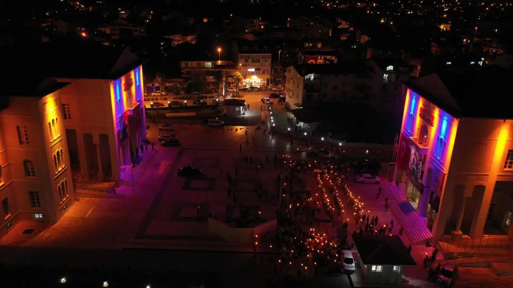 Seydikemer'de 100. Yıl Fener Alayı