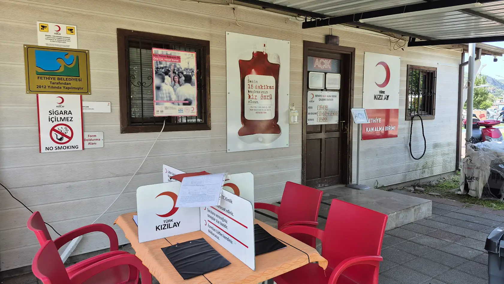 Fethiye Kızılay Kan Alma Birimi'nden Yaz Aylarında Kan Bağışı Çağrısı