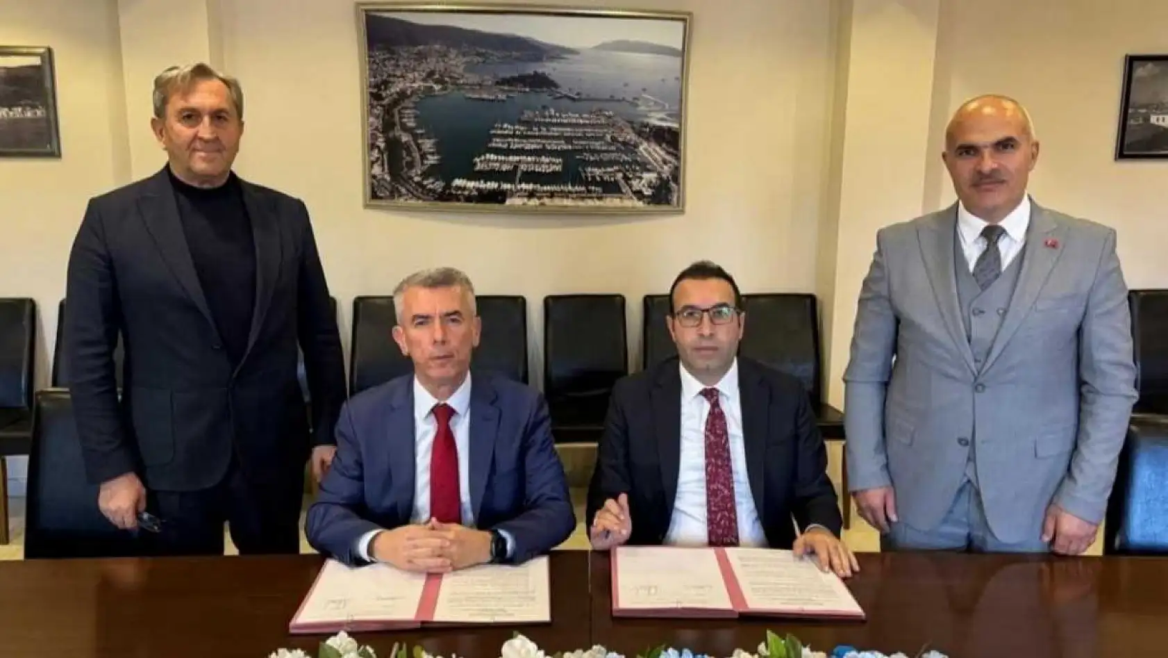 Bodrumda hükümlüler için kamuya yararlı iş protokolü imzalandı