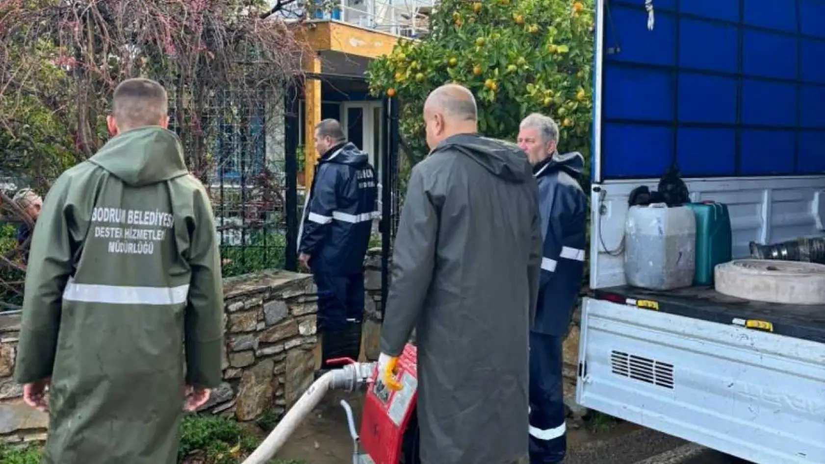 Bodrum'da sel sonrası yaralar sarılıyor