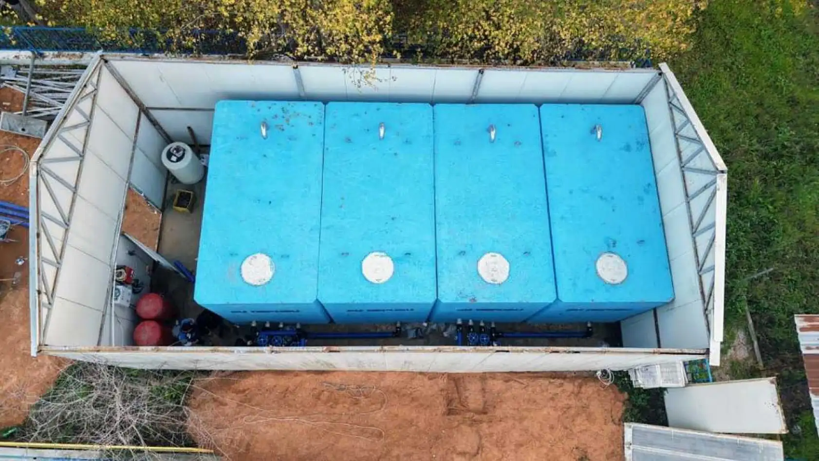 MUSKİ'den Ortaca'ya yeni içme suyu deposu