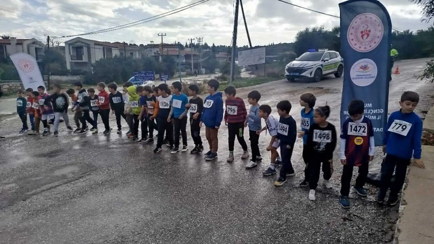 Datça'da 27 Aralık Büyük Atatürk Yol Koşusu tamamlandı