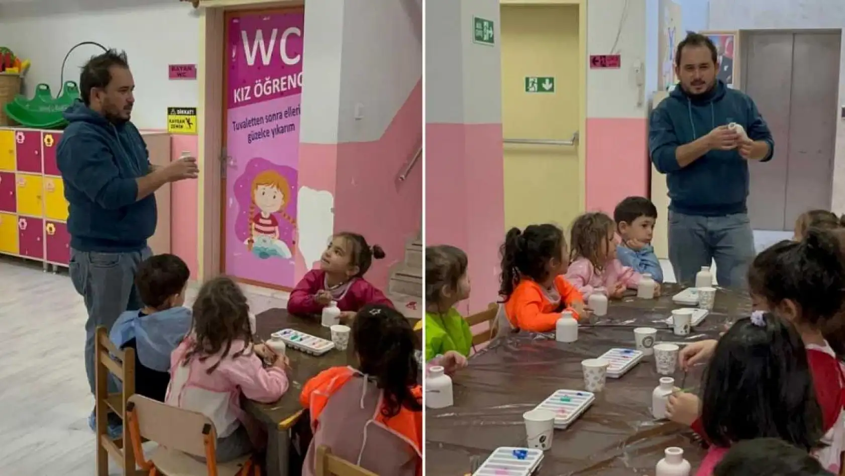 Menteşe'de sanat rüzgarı 'Her çocuk için bir sanat'