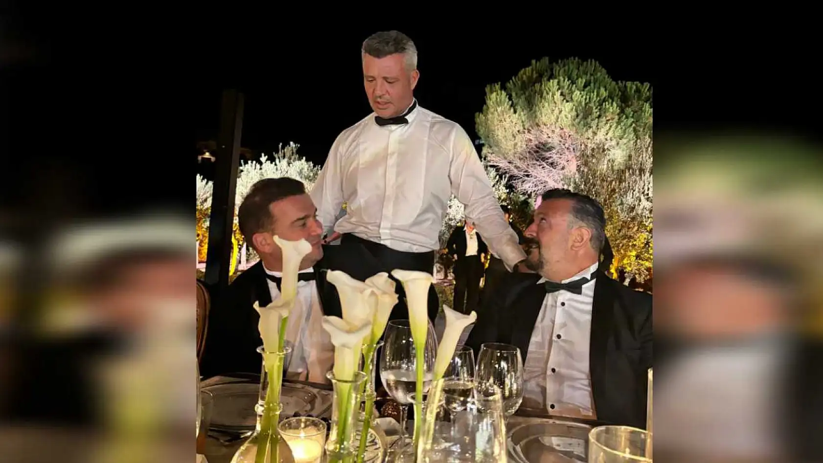 Torunoğulları, Sadettin Saran'ın kızı Lal Saran'ın düğününde yer aldı