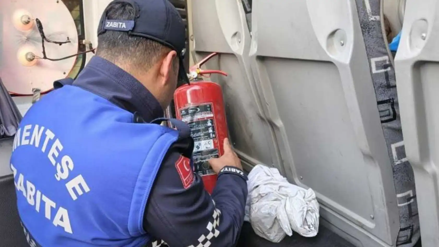 Menteşe'de öğrenci servis araçlarına yönelik kapsamlı denetim