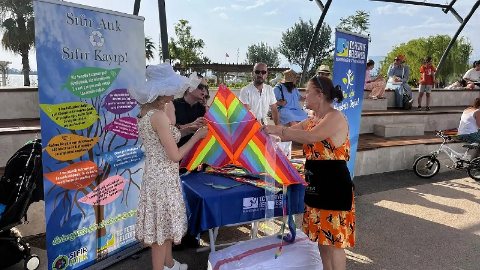 Çevre Haftası'nda Fethiye'de Uçurtma Şenliği etkinliği