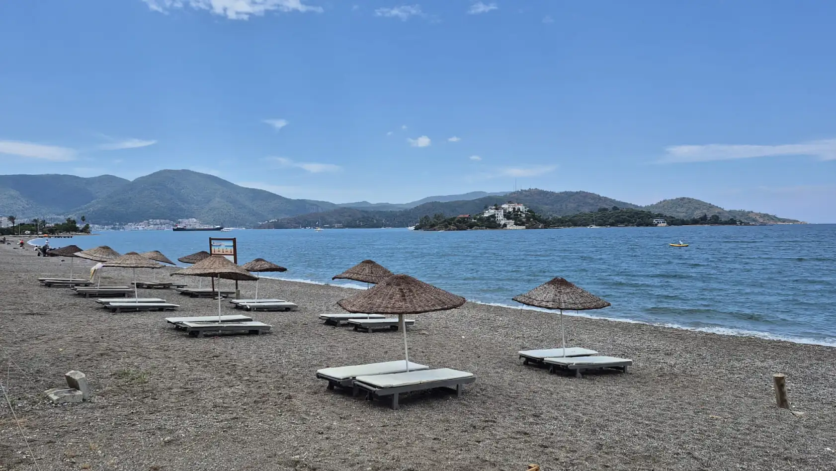 Fethiye Çalış Plajı'nda Haziran Sakinliği