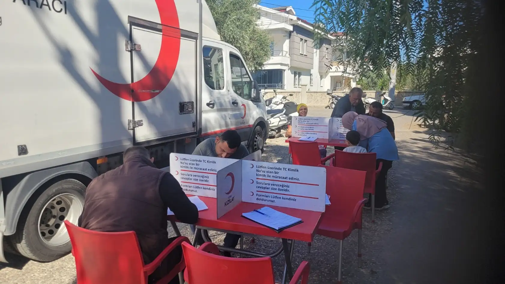 Fethiye Çamköy'de Kan Bağışına Yoğun İlgi