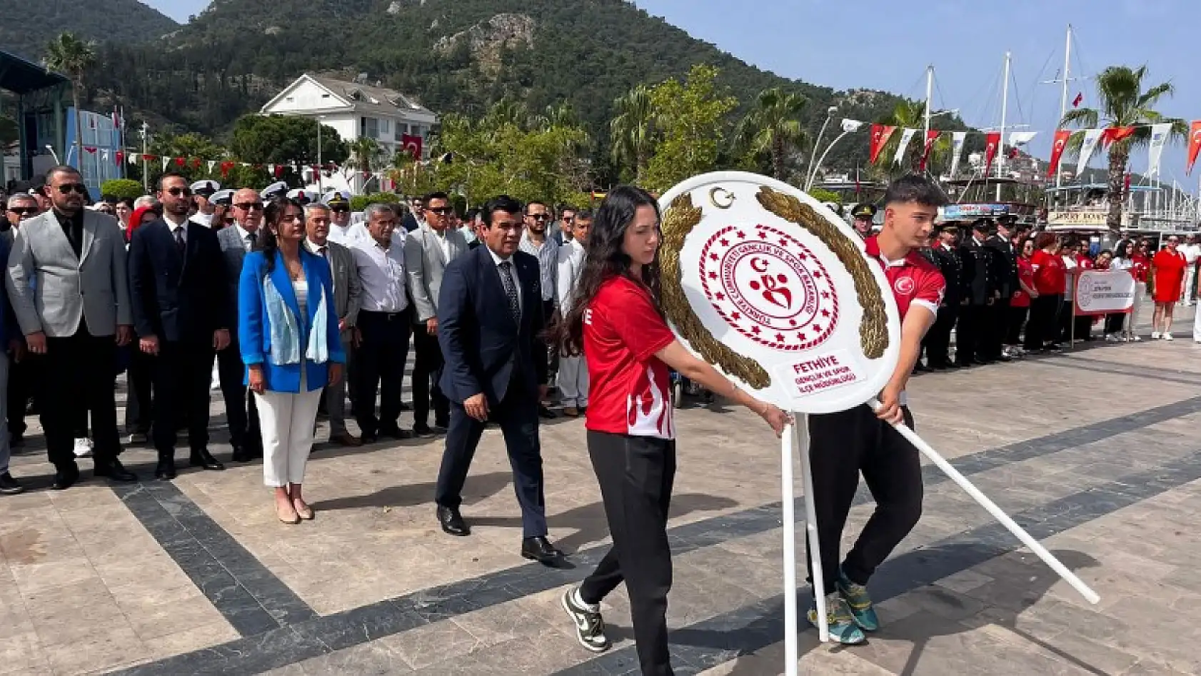 Fethiye'de 19 Mayıs Atatürk'ü Anma, Gençlik ve Spor Bayramı coşkusu!