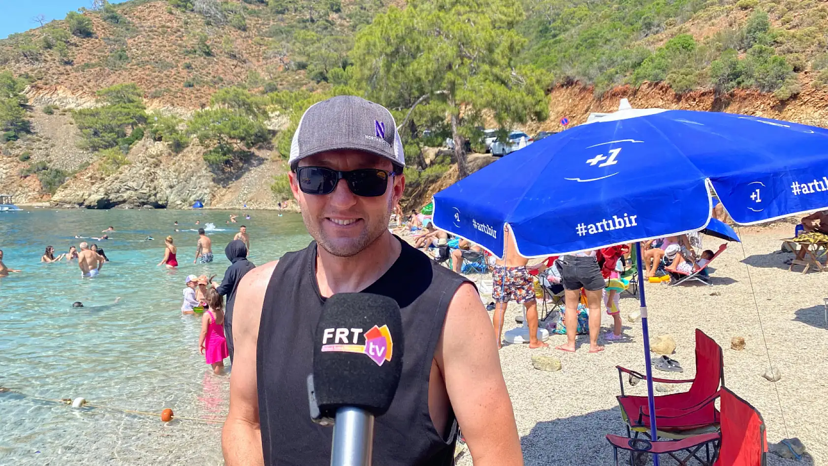 Fethiye Emekliler ve Aileler Boncuklu Koyu'na Akın Ediyor