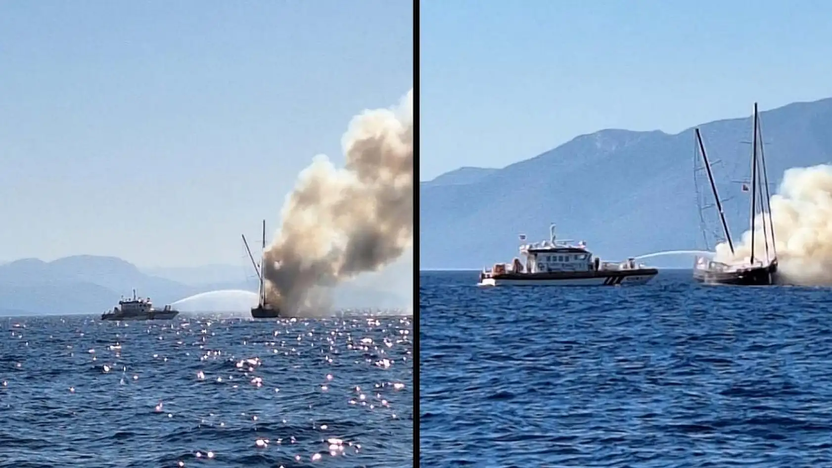 Bodrum'da korku dolu anlar