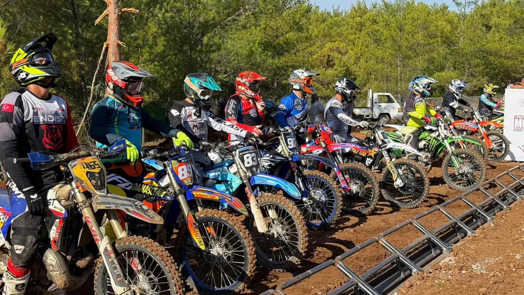 Türkiye Motokros Şampiyonası'nın 5. Ayağı Fethiye'de Başladı