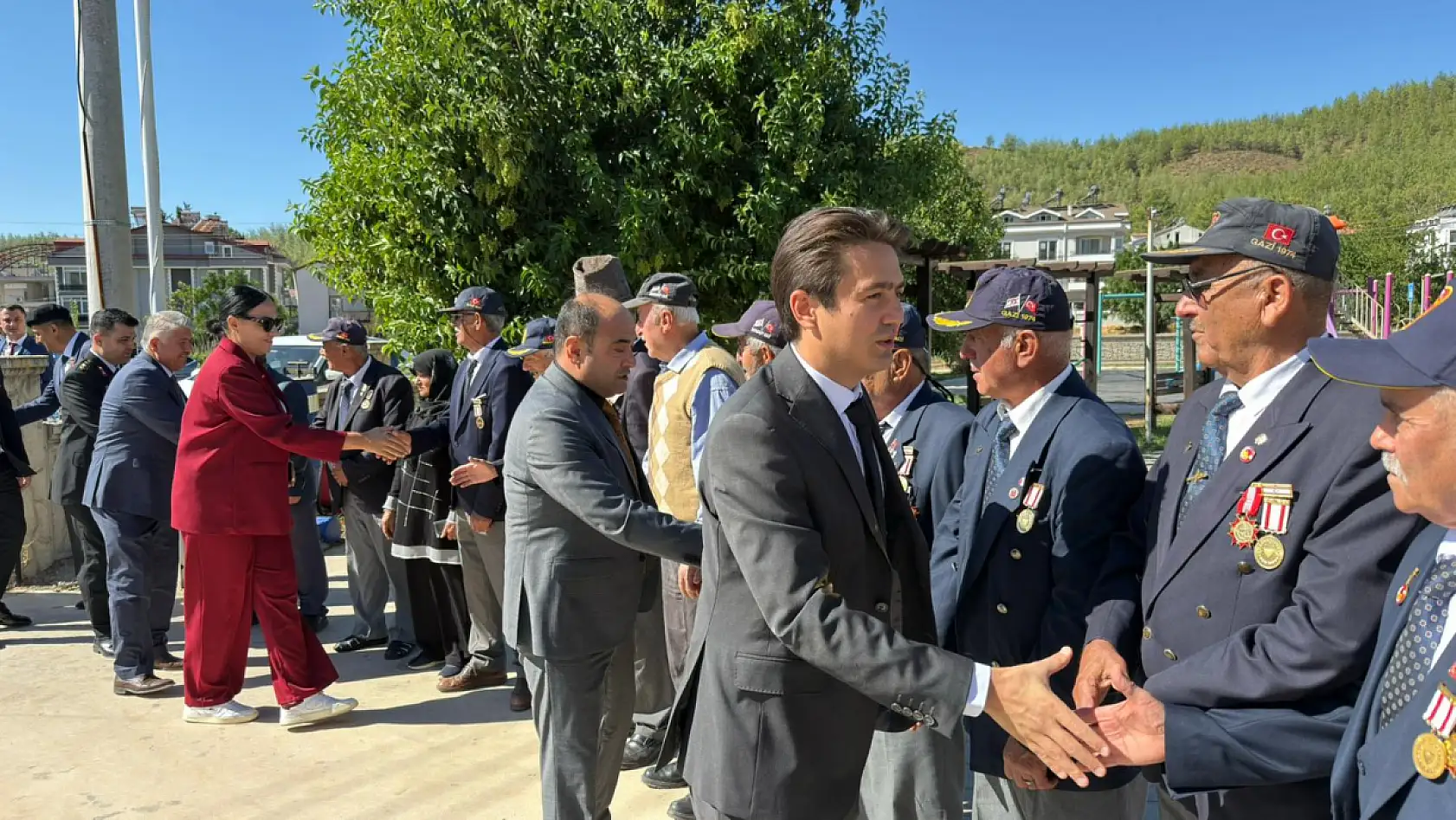 Seydikemer'de Gaziler Günü törenle kutlandı