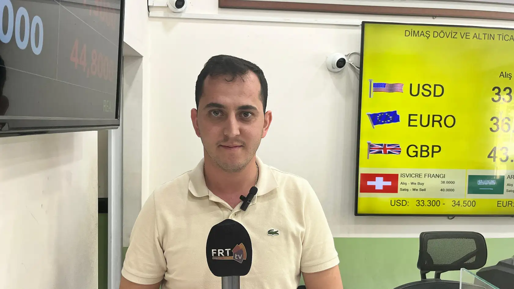 Fethiyeli Döviz Bürosu Çalışanı Fatih Çağdaş 'Euro'daki Gerileme Altın Aldırıyor'