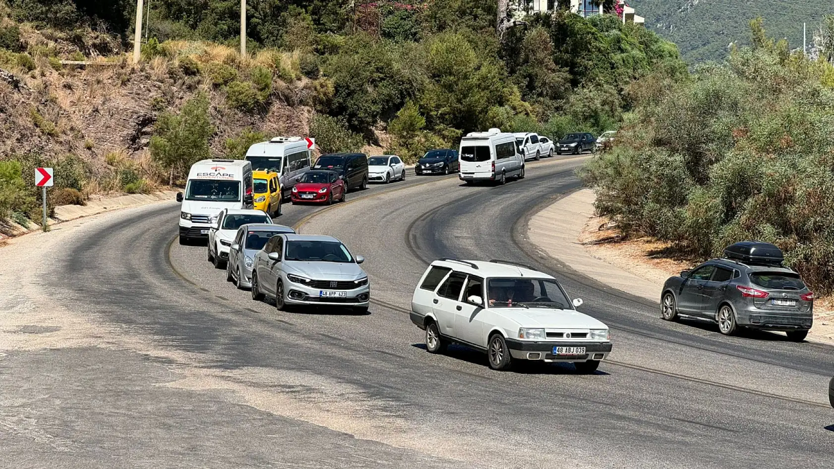 Fethiye'de Ölüdeniz Trafiği Bitmek Bilmiyor, Vatandaşlar İsyan Ediyor