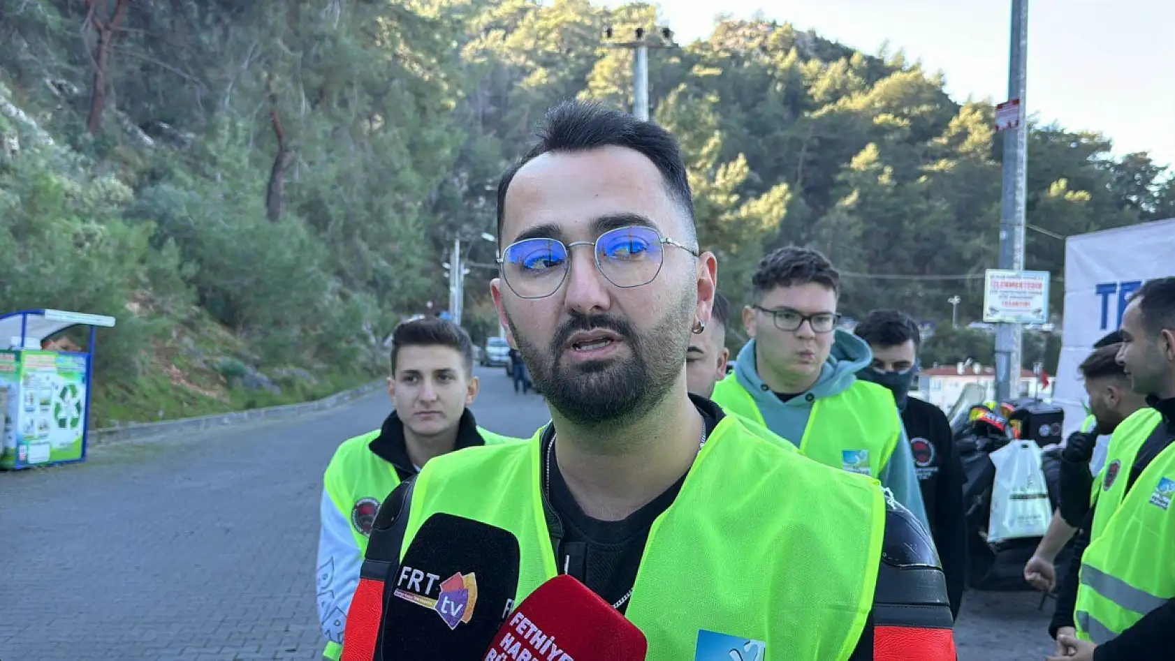 Fethiye Aşıklar Tepesi'nde Çevre Temizliği Etkinliği