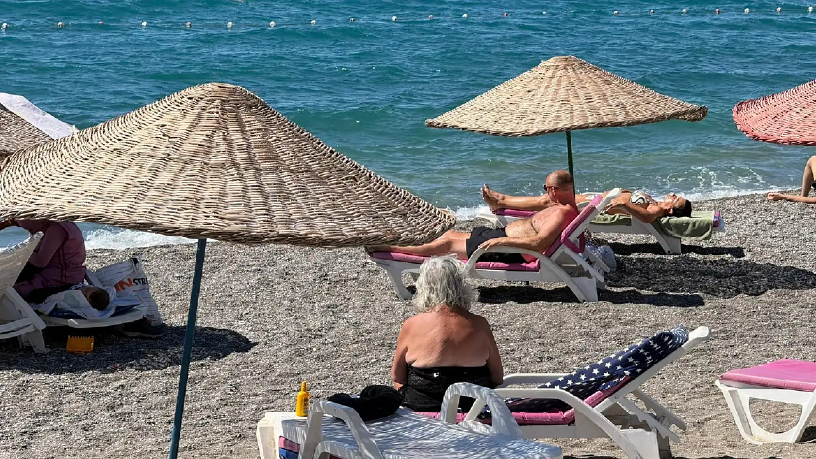 Eylül ayında da Çalış Plajı ilgi görmeye devam ediyor