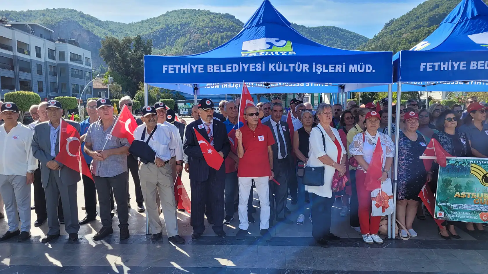 17 Ekim Astsubaylar Günü Beşkaza Meydanı'nda Kutlandı