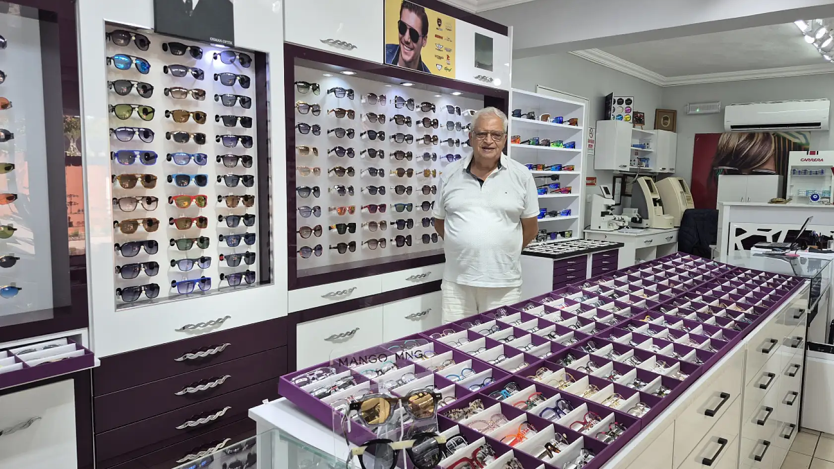 Fethiye'de Optikçi Görgülü, 'Güneş gözlüklerinizi mutlaka optik mağazalarından alın'