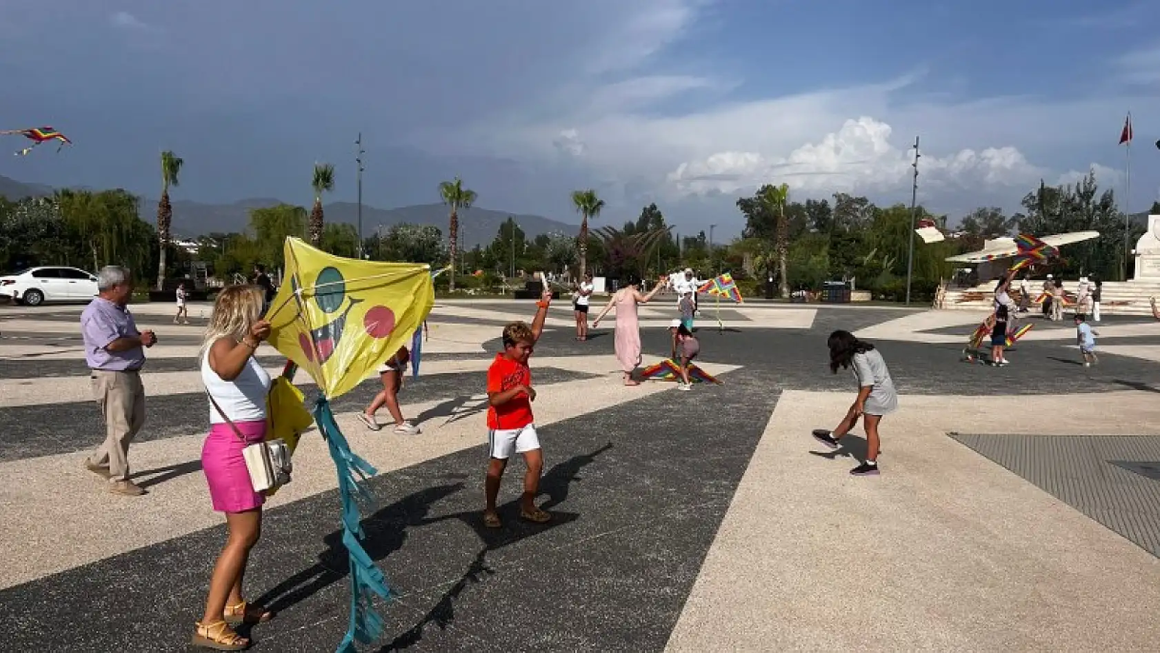 Çevre Haftası'nda Fethiye'de Uçurtma Şenliği etkinliği