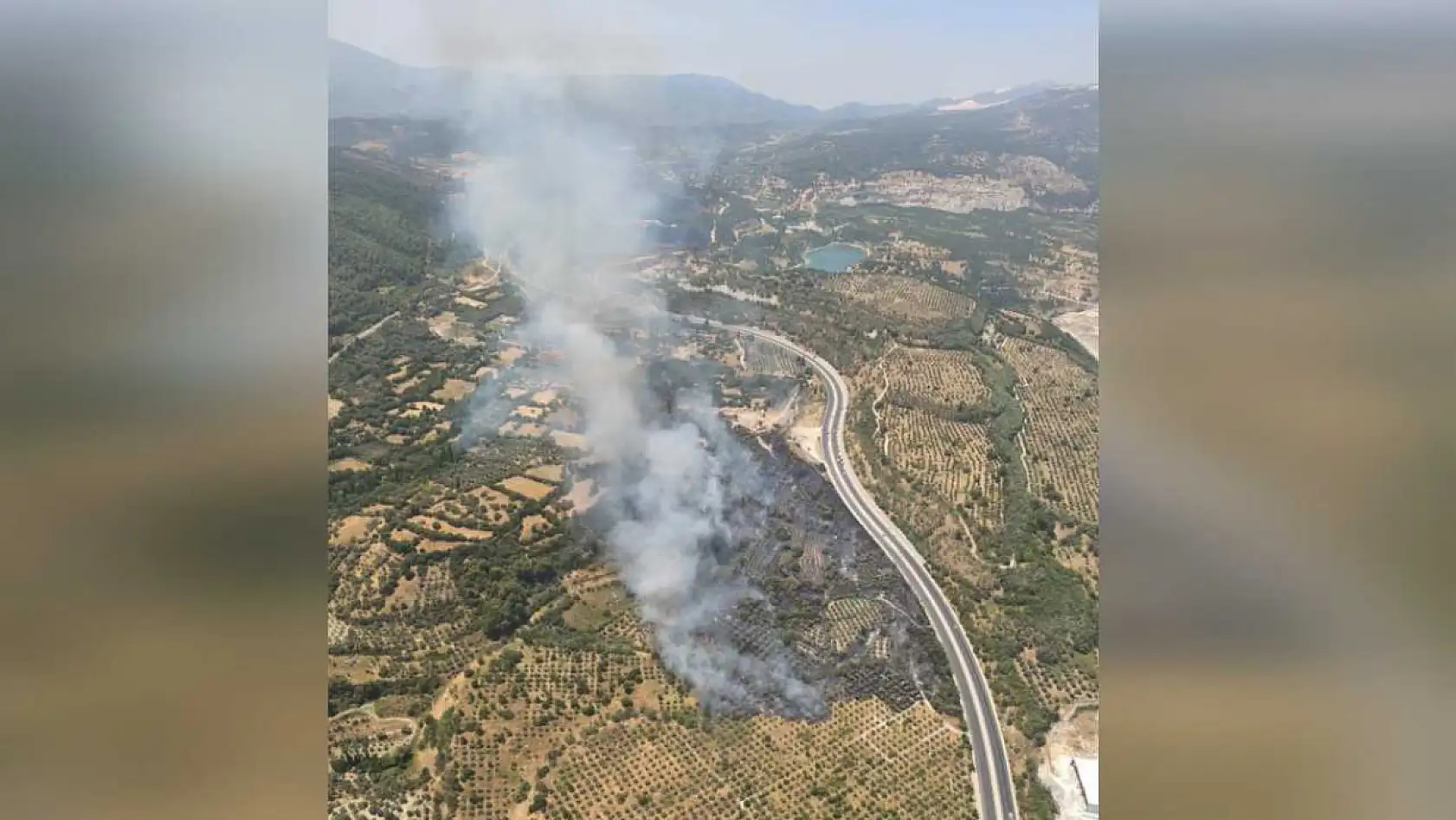 Muğla'da orman yangını