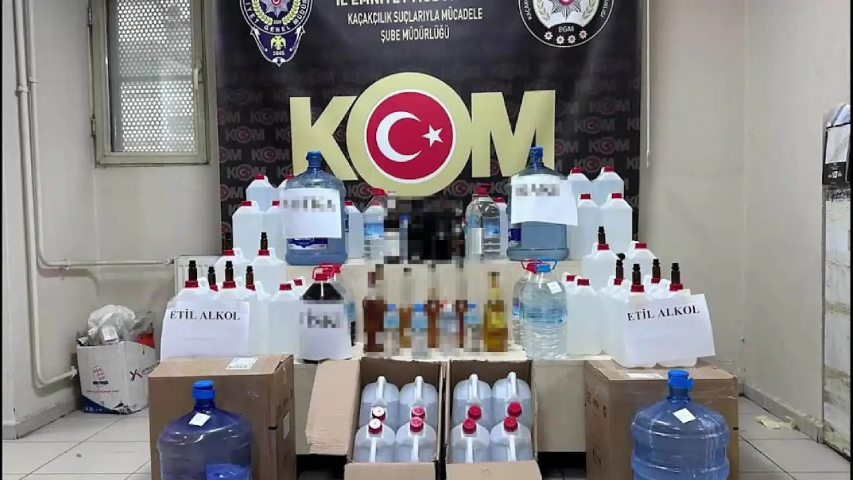 Yılbaşı öncesi sahte içki operasyonları: 68 olayda 86 şüpheli yakalandı