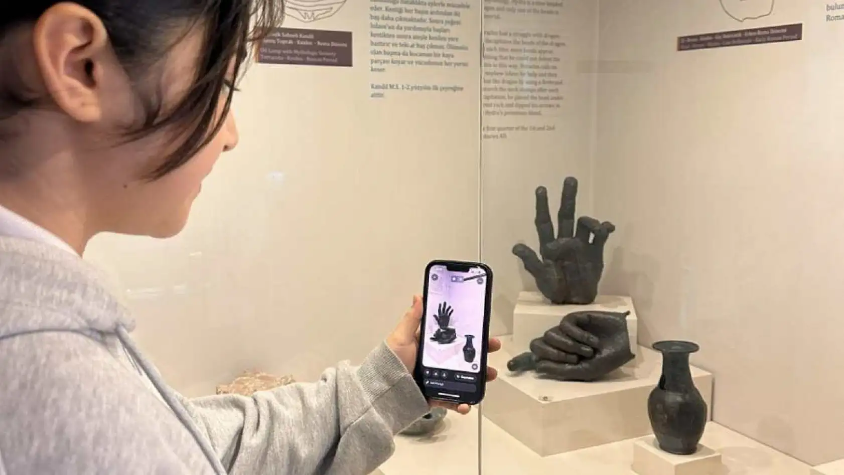 Marmaris'in öğrencileri geçmişi teknolojiyle buluşturuyor